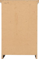 NEVADA 2 DRAWER BEDSIDE - GREY GLOSS/LIGHT OAK EFFECT VENEER
