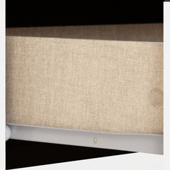 NEVADA 3+2 DRAWER CHEST - WHITE GLOSS