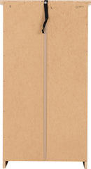 NEVADA 5 DRAWER NARROW CHEST - SONOMA OAK EFFECT