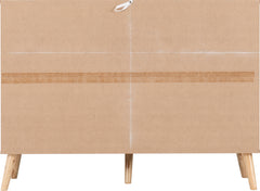 NORDIC MERCHANT CHEST - CONCRETE EFFECT/CHARCOAL