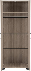 OLIVER 2 DOOR WARDROBE - LIGHT OAK EFFECT