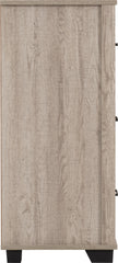 OLIVER 6 DRAWER CHEST - LIGHT OAK EFFECT
