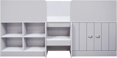 ORLANDO LOW SLEEPER BED - DOVE GREY