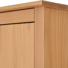 OSLO 2 DOOR WARDROBE - ANTIQUE PINE