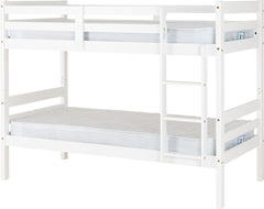 PANAMA 3' BUNK BED - WHITE
