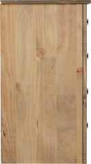 PANAMA 4 DRAWER CHEST - NATURAL WAX