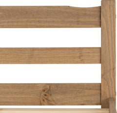 PANAMA 4'6" Double BED in NATURAL WAX