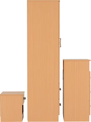 POLAR BEDROOM SET - BEECH Wood