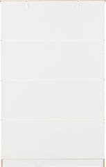 PORTLAND 3 DOOR WARDROBE - WHITE/OAK EFFECT