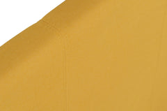 PRADO 4'6" BED - MUSTARD FABRIC
