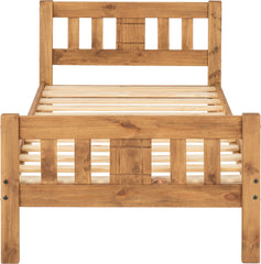 RIO 3' BED - DISTRESSED WAXED PINE