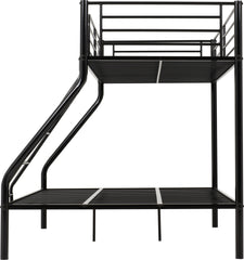 TANDI TRIPLE Sleeper Metal Bunk Bed in BLACK