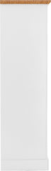 TOLEDO 2 DOOR WARDROBE - WHITE/OAK EFFECT