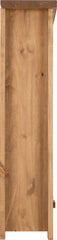 TORTILLA 1 DRAWER BOOKCASE - DISTRESSED WAXED PINE