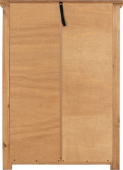 TORTILLA 1 DRAWER BOOKCASE - DISTRESSED WAXED PINE