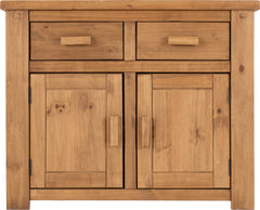 TORTILLA 2 DOOR 2 DRAWER SIDEBOARD - DISTRESSED WAXED PINE