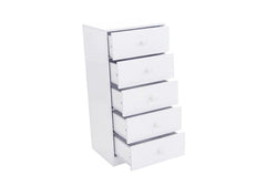 Flair Wizard White Chest of Drawers - Complete Comfort Beds