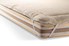 All-Season Natural Wool Mattress Topper