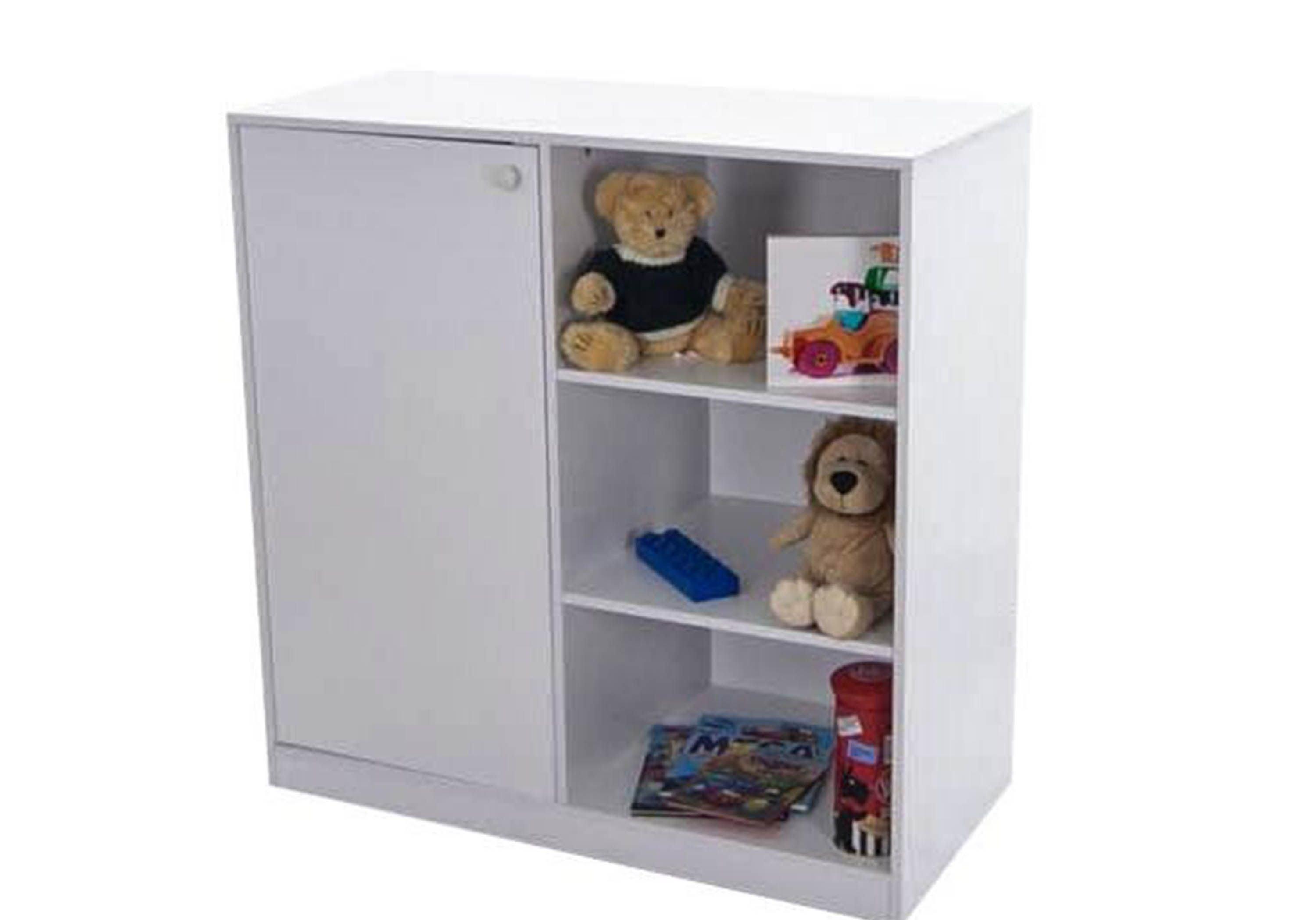 Flair Wizard White Storage Unit - Complete Comfort Beds