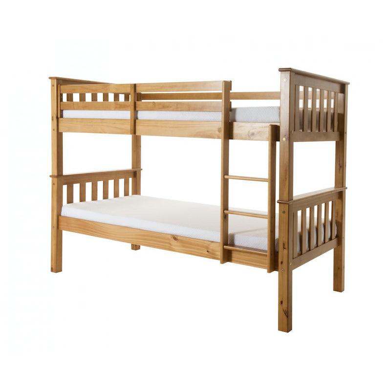 Porto Wood Bunk Bed Pine