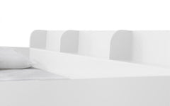domino three sleeper bunk white
