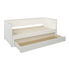 Erika Guest Bed White Pull Out Trundle
