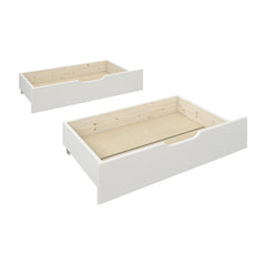 White Pine Wood Triple Sleeper Draws