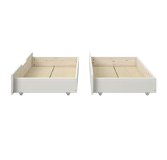 White Pine Wood Triple Sleeper Draws 4