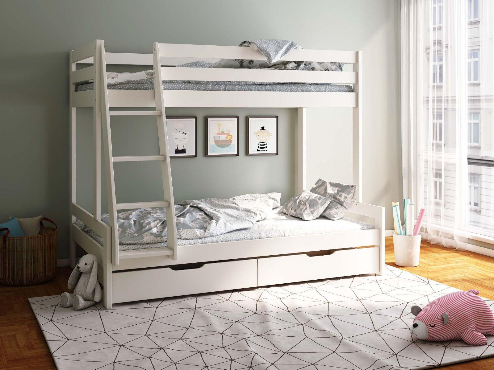 White Pine Wood Triple Sleeper 2