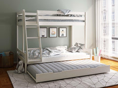 White Pine Wood Triple Sleeper 4