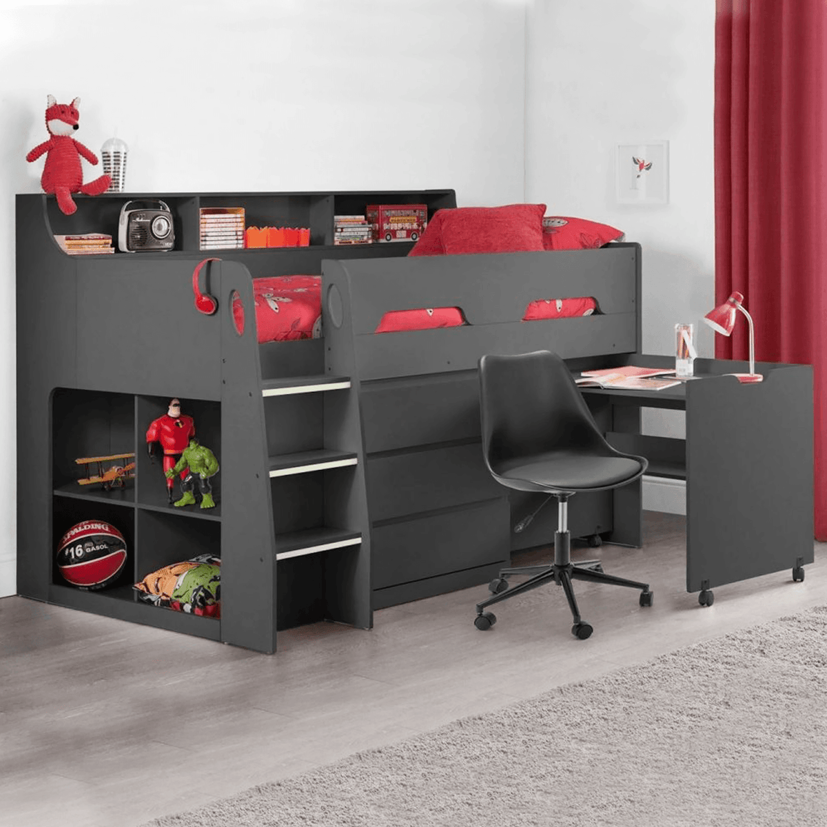 Jupiter Midsleeper Bunk Bed Frame 1