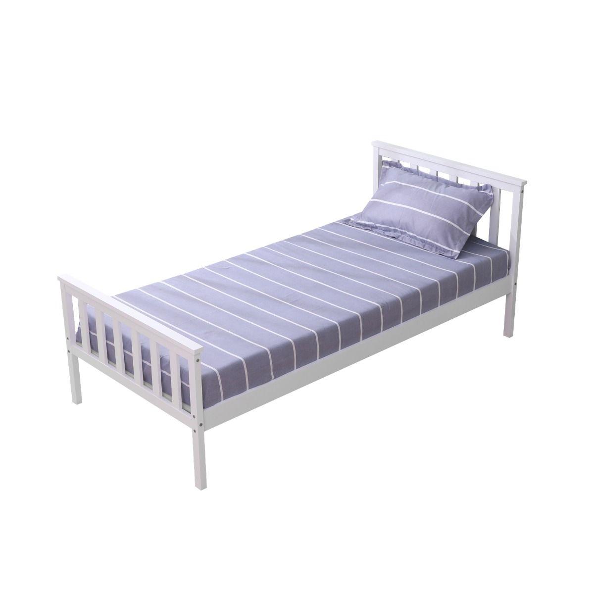 Larysa Guest Bed Frame White