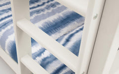 white bunk bed base slats 1