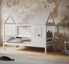 Flair Nature Treehouse Bed White - Complete Comfort Beds