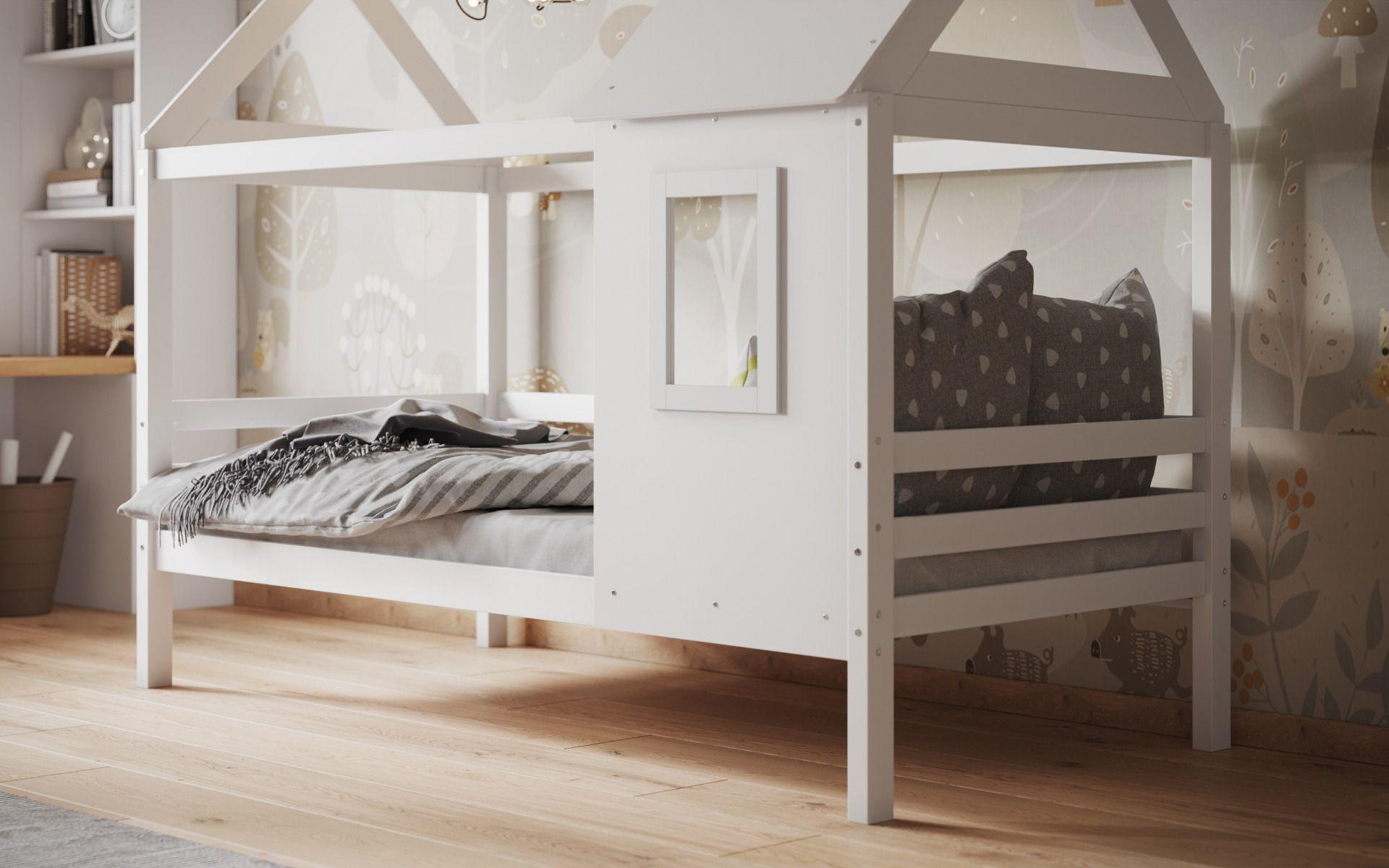 Flair Nature Treehouse Bed White - Complete Comfort Beds