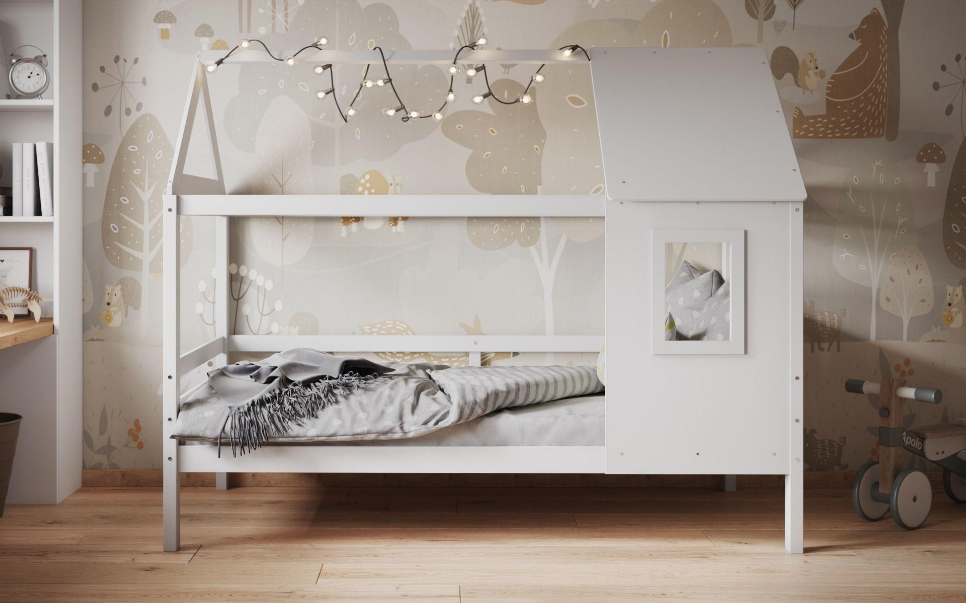 Flair Nature Treehouse Bed White - Complete Comfort Beds