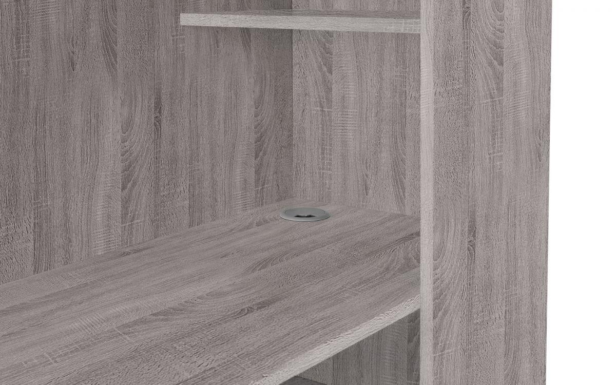 Grey Oak Bunk Bed High