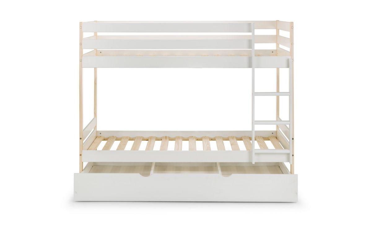 Nova Solid Pine Wooden Bunk Bed Underbed