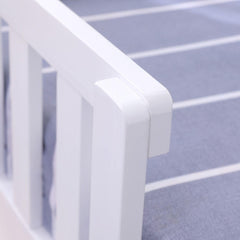 Scout Tree Wooden Bed Frame White 4