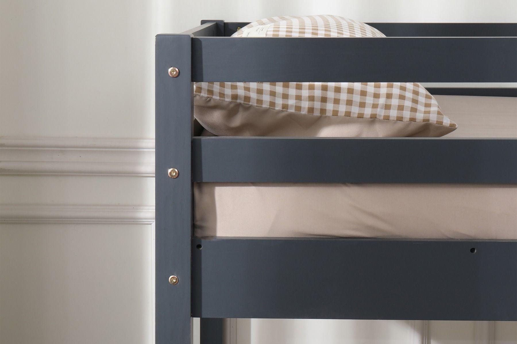 Spark Low Bunk Bed Grey 5