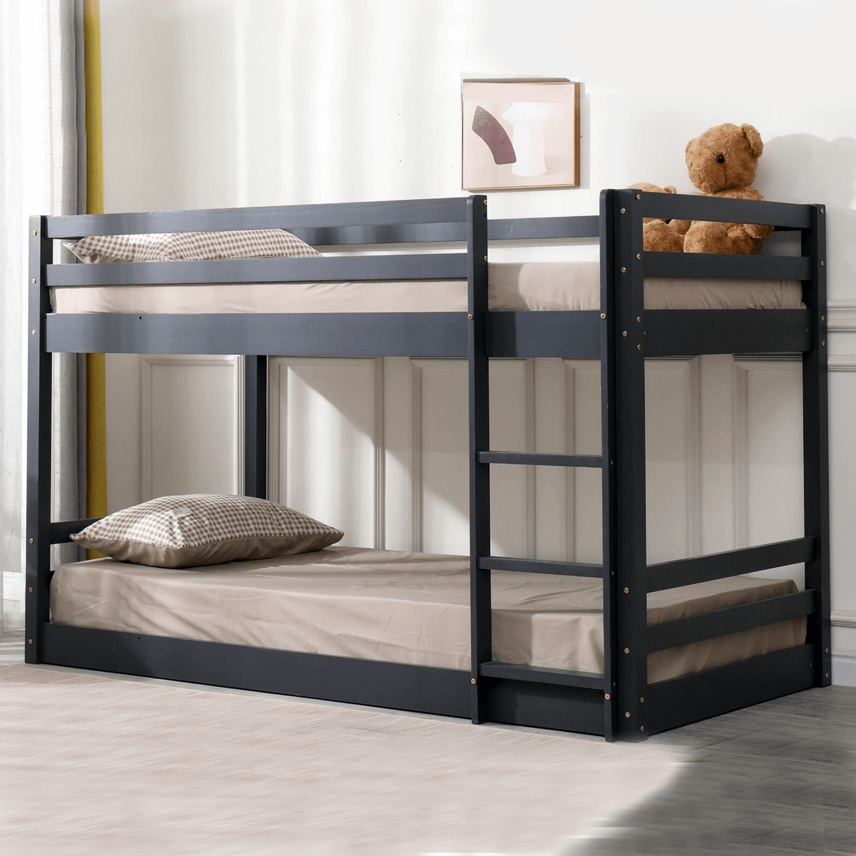 Spark Low Bunk Bed Grey