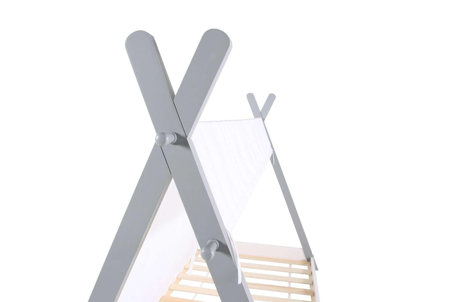 Apache Tipi Bed Frame in Grey Top