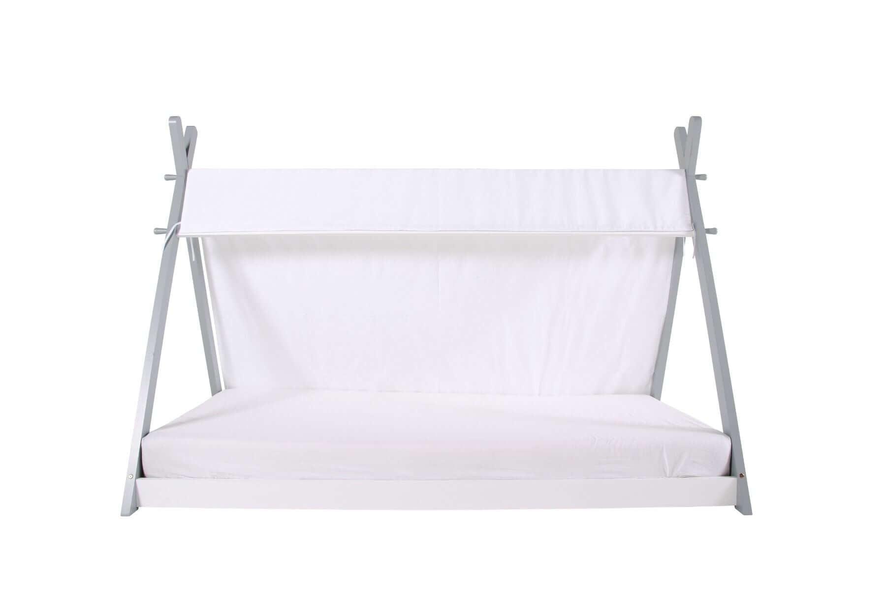 Apache Tipi Bed Frame in Grey Front