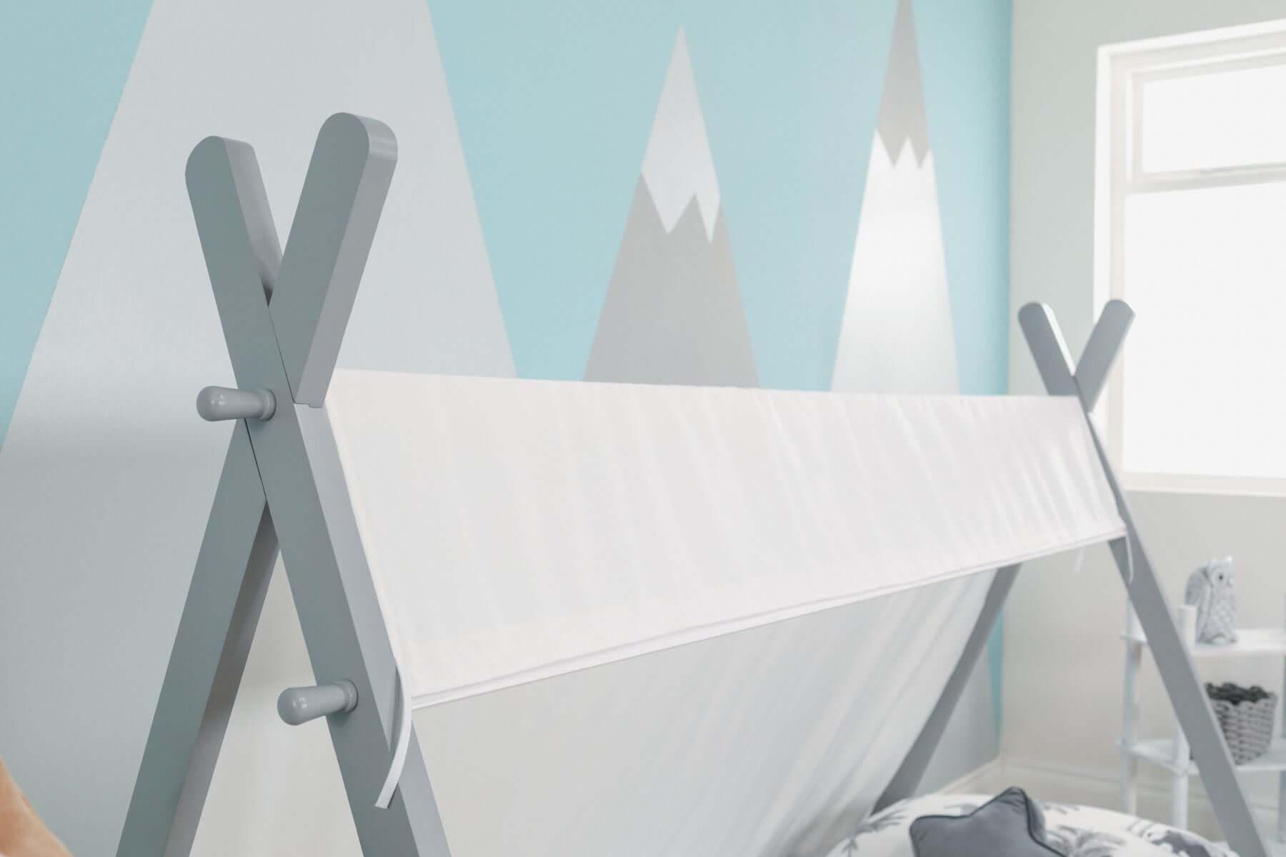 Apache Tipi Bed Frame in Grey 1