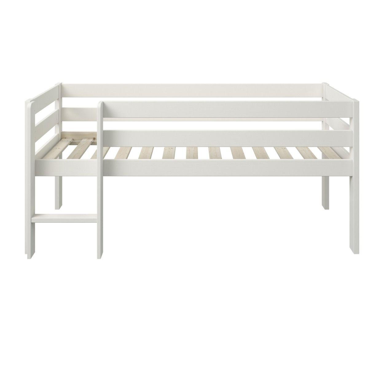 Solid Wood Shorty Midsleeper Bed Frame Single
