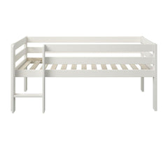 Solid Wood Shorty Midsleeper Bed Frame Single