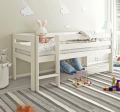 Solid Wood Shorty Midsleeper Frame