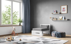 Cosmic Futon Charcoal Grey Fold Out Bed 3