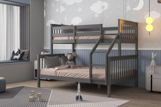 Zoom Triple Bunk Bed Grey 4