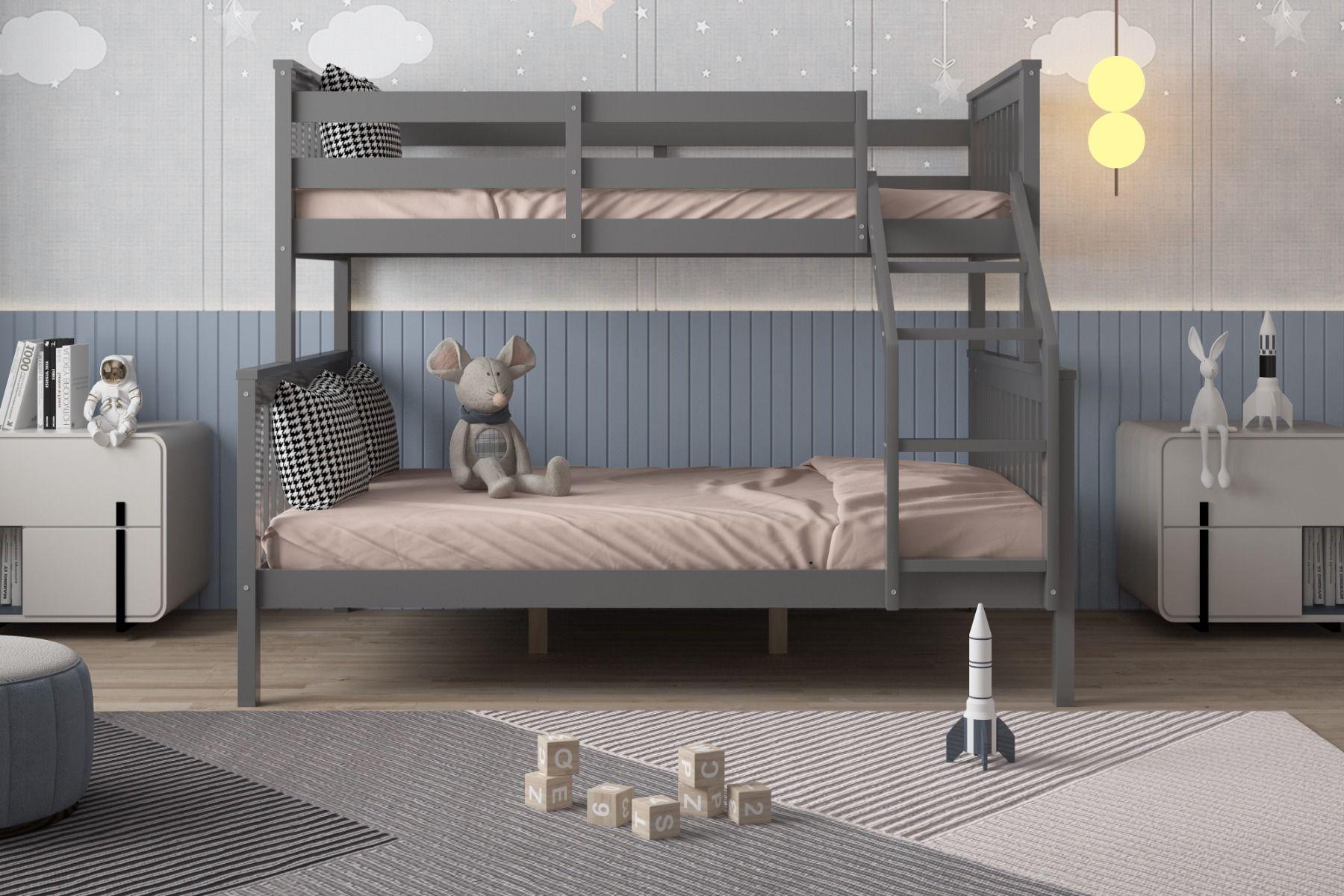 Zoom Triple Bunk Bed Grey 2